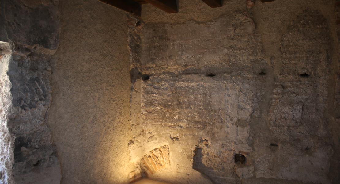 Detalle del interior de la torre