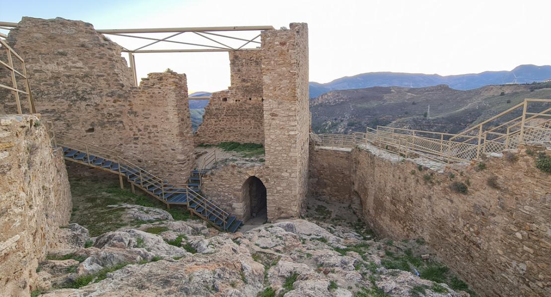 Interior del Castillo de Lanjarón