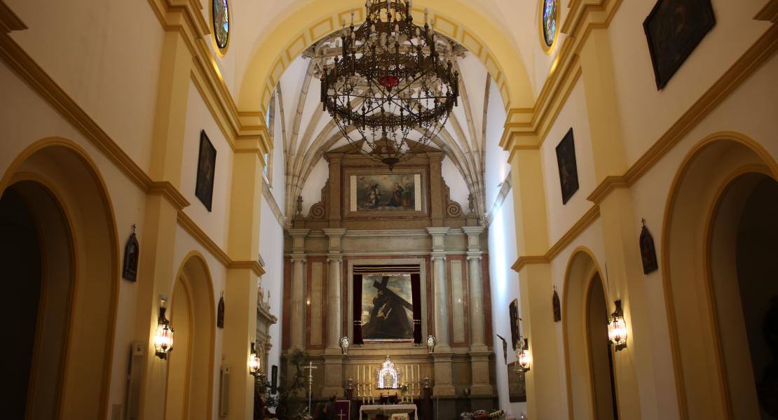 Interior de la iglesia