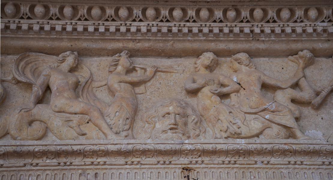 Relieves parte del programa iconográfico 