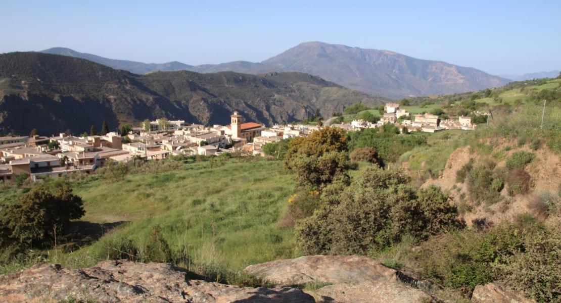 Panorámica del municipio y su paisaje. Fotografía: MEMOLab-UGR