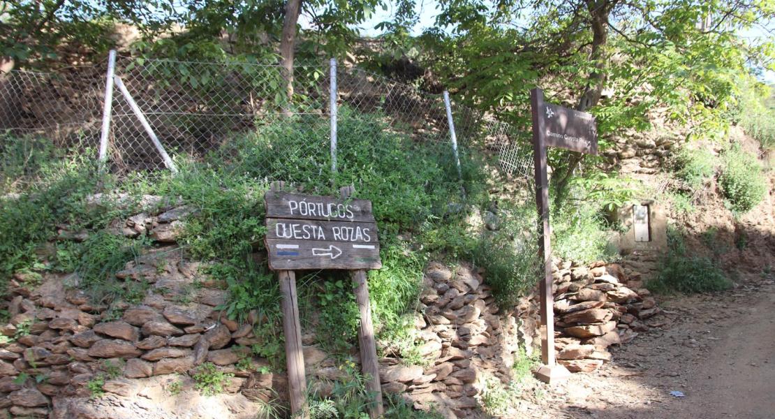 Señalización de la ruta. Fotografía: MEMOLab-UGR