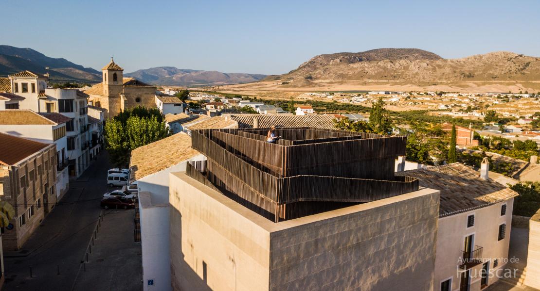 Vista del mirador de la torre, ubicado en su parte alta. Fotografía: Oficina de Turismo