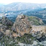 Vista aérea del castillo. Fotografía: IAPH